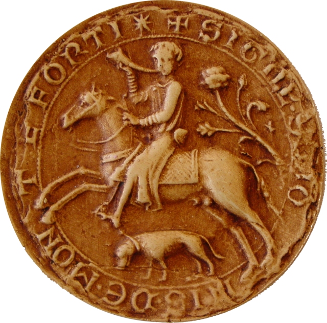 Second sceau de Simon, 1211. 75 mm. Moulage : D 708.